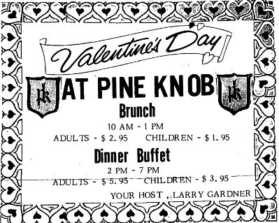 Pine Knob Ski and Snowboard Resort - Old Ad Clarkston Newspaper